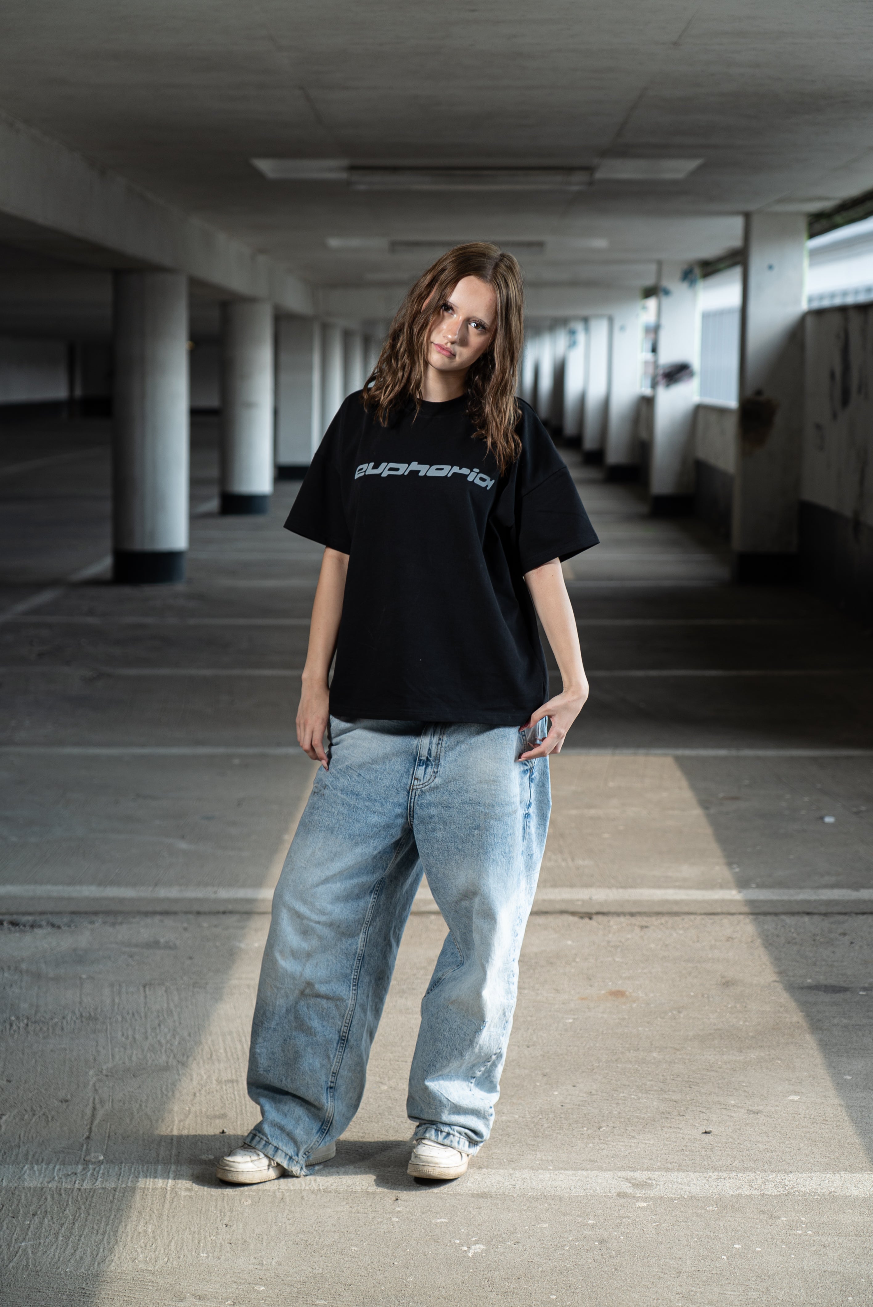 EUPHORIA BASIC TEE BLACK