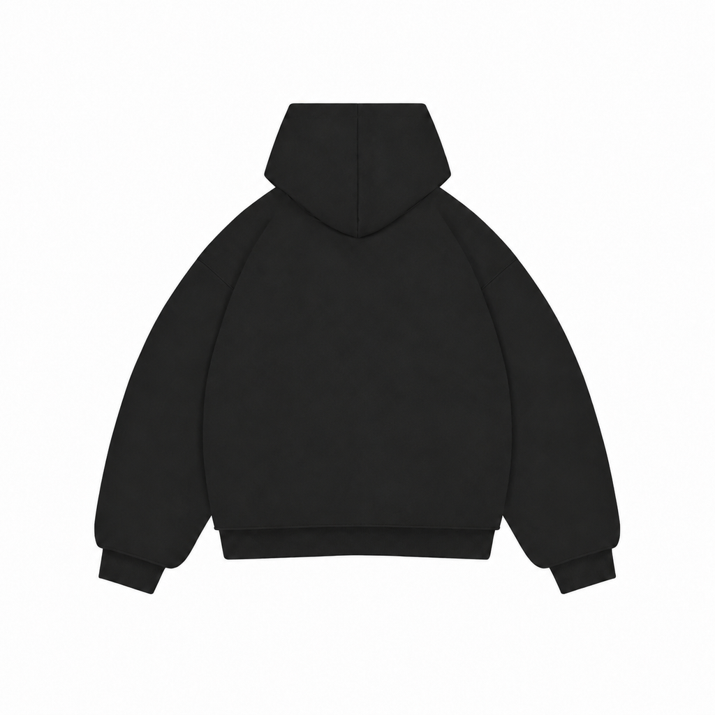 FACE HOODIE BLACK