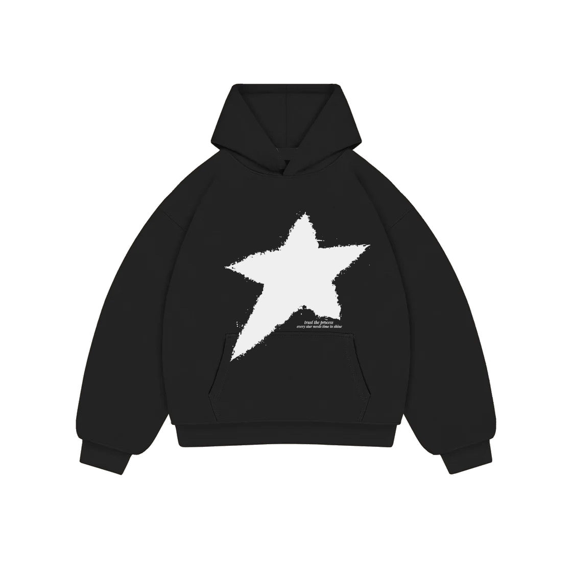STAR HOODIE BLACK