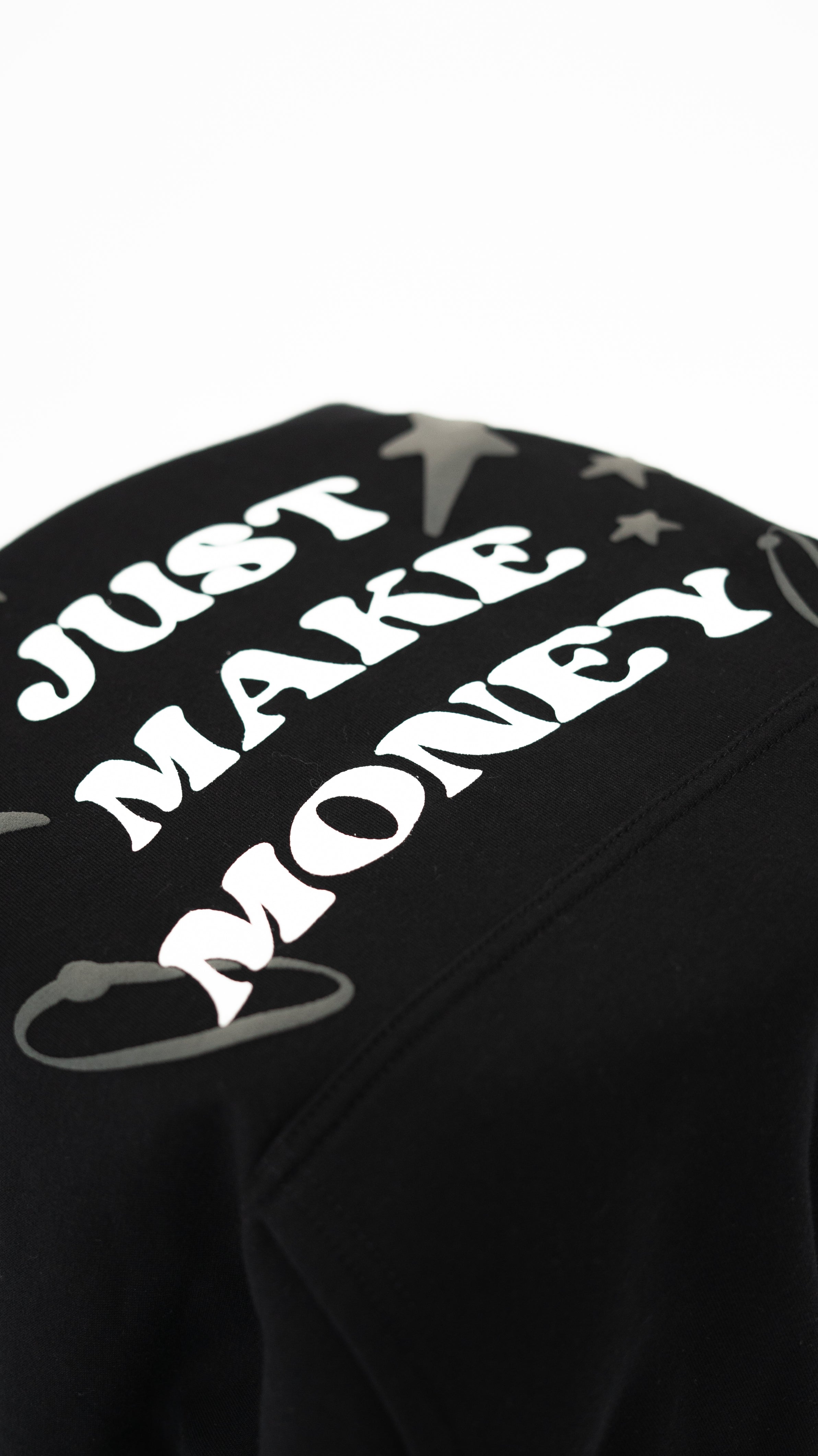BOXY HOODIE MONEY BLACK