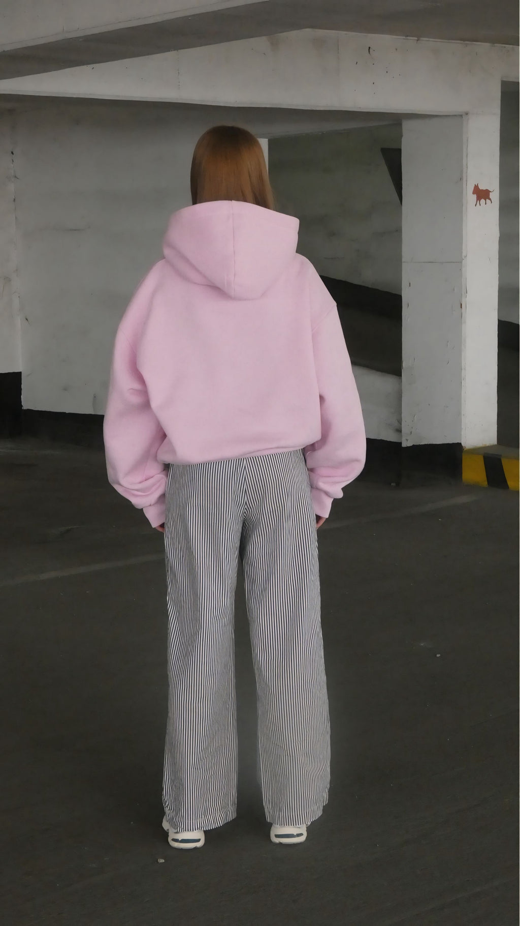 ANGEL HOODIE BABY PINK